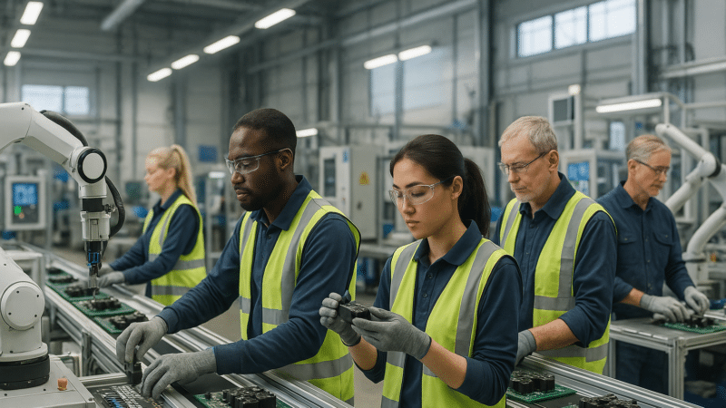 A gyári munkalehetőségek és karrierutak a magyar ipari szektorban